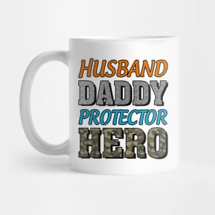 Husband Daddy Protector Hero Mug